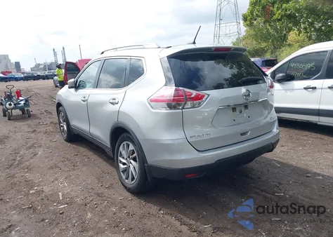 2015 Nissan Rogue Sl z USA, uszkodzony, nr VIN 5N1AT2MV5FC751126